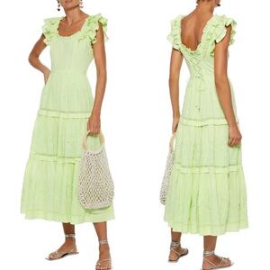 ✨ Ulla Johnson Julietta Broderie Anglaise Midi Dress ✨